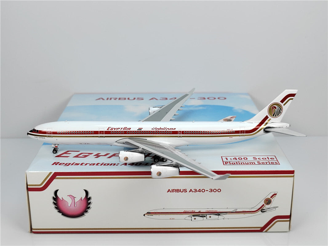 1:400 Phoenix EGYPTAIR AIRBUS A340-300 Airplane Diecast Aircraft Plane Model