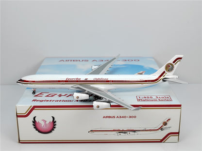 1:400 Phoenix EGYPTAIR AIRBUS A340-300 Airplane Diecast Aircraft Plane Model