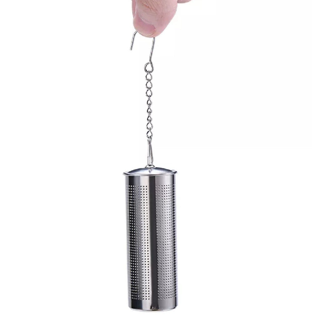 2 Pcs Stainless Steel Tea Infuser & Strainer Fine Mesh Tea Ball With Chain Hook