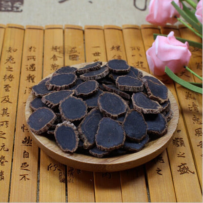 Dried Black Ginseng Root Slices Premium Natural Herbal Root 500g