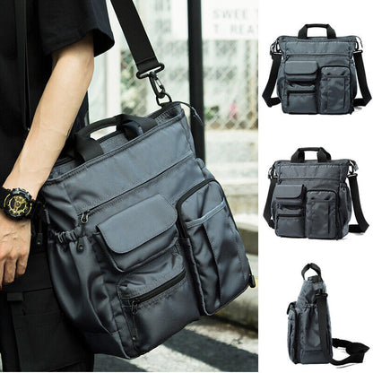 Water Resistant Multi Pockts Nylon Shoulder Bag Crossbody bag Purse Messenger