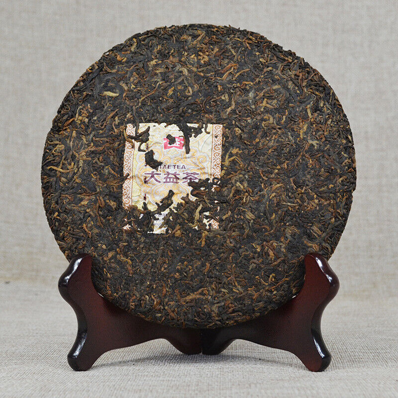 TAETEA 0532 * 2016 Yunnan Dayi Ripe Pu'er Tea Cake 357g High Grade 1601 Batch