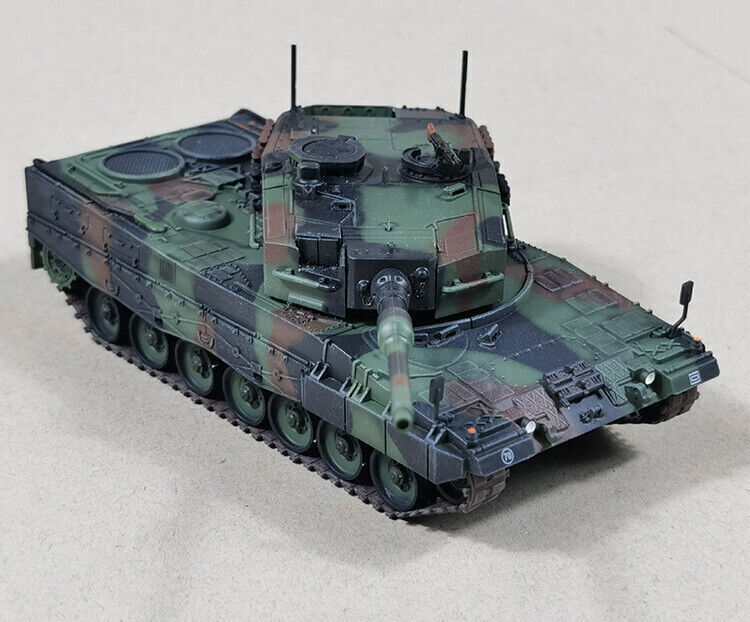 1/72 Panzerkampf German Leopard 2A4 Main Battle Tank NATO Tricolor Alloy Model