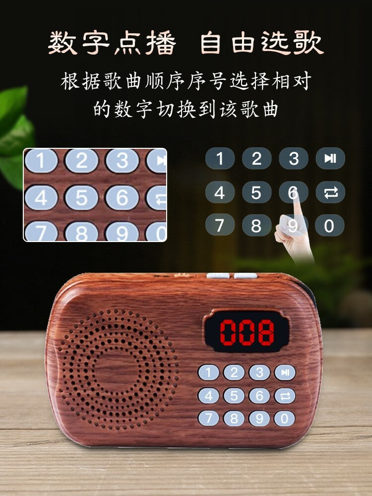 28 Song Home Temple Portable Mini Buddha Sound Machine Buddhist Supplies Decor A