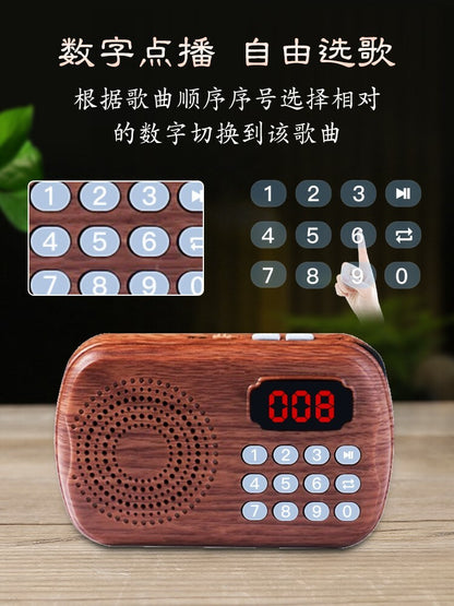 28 Song Home Temple Portable Mini Buddha Sound Machine Buddhist Supplies Decor A