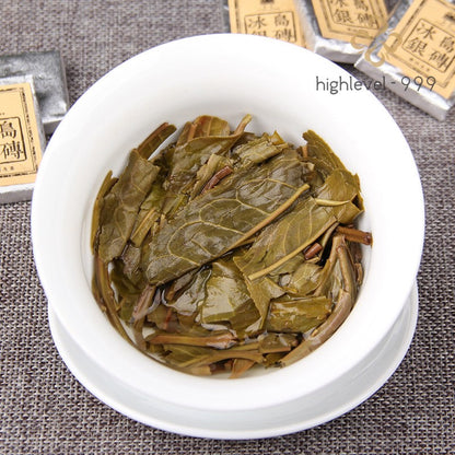 500g Raw Pu-erh Tea Spring Ancient Tree Bingdao Yin Zhuan Mini Square Tea Brick