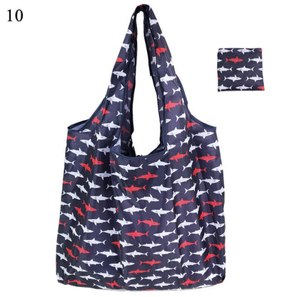 New Reusable Foldable Ladies Shopping Bag Eco Tote Handbag Fold Away Bag
