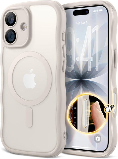 For Iphone 17 Case for Women Girls,【Compatible with Magsafe】,【Camera Control】,【F