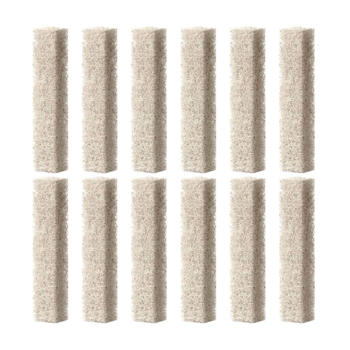 12PCS Aquarium Ammonia Filter Pads For SmartClean 10-20 Gallons Power Filter