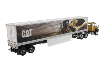1:50 DM CT660 Van Trailer Container Truck Construct Vehicle Lorry Diecast Model