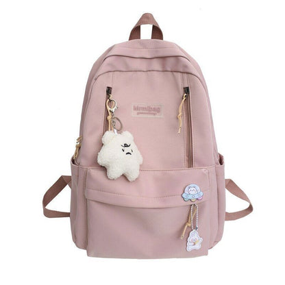 Women Backpack Girls Laptop Student Shoulder School Bag Schoolbag Boys Bagpack