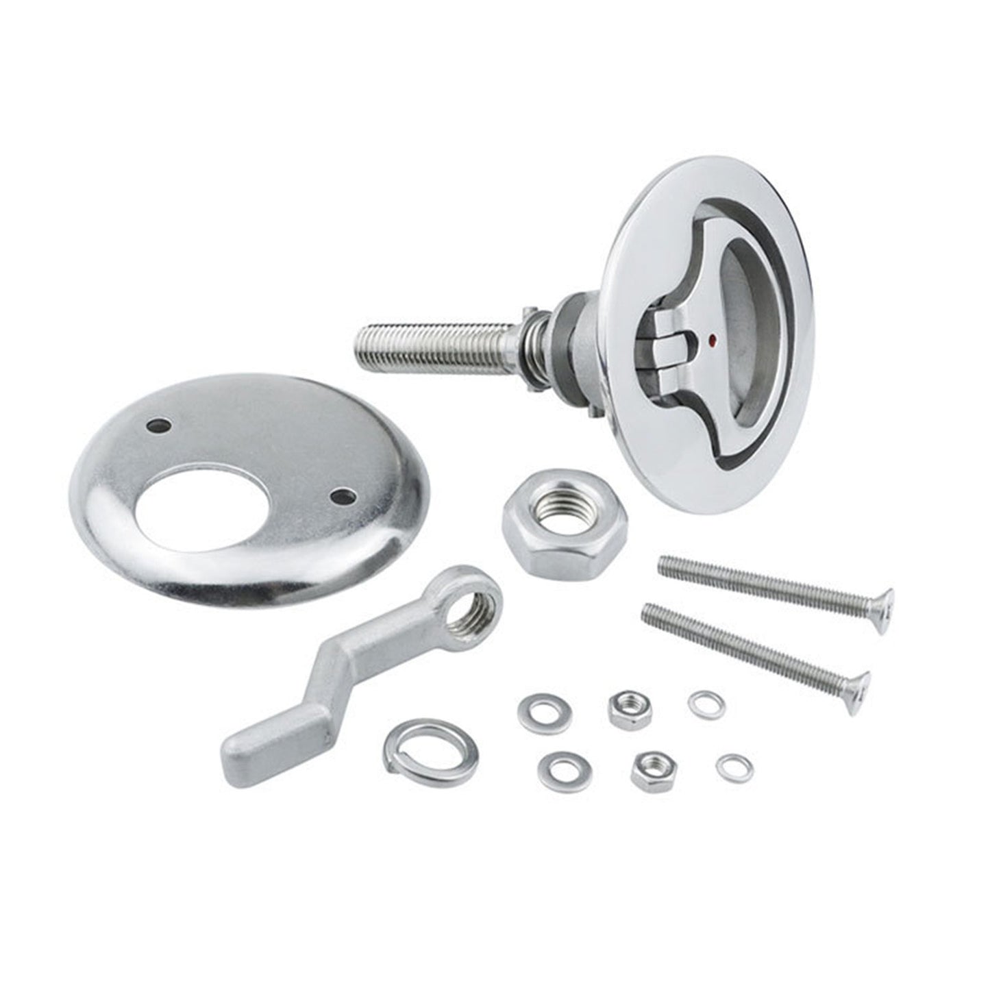 316 Stainless Steel Boat Cam Latch Red Dot Indicator for Latched Position