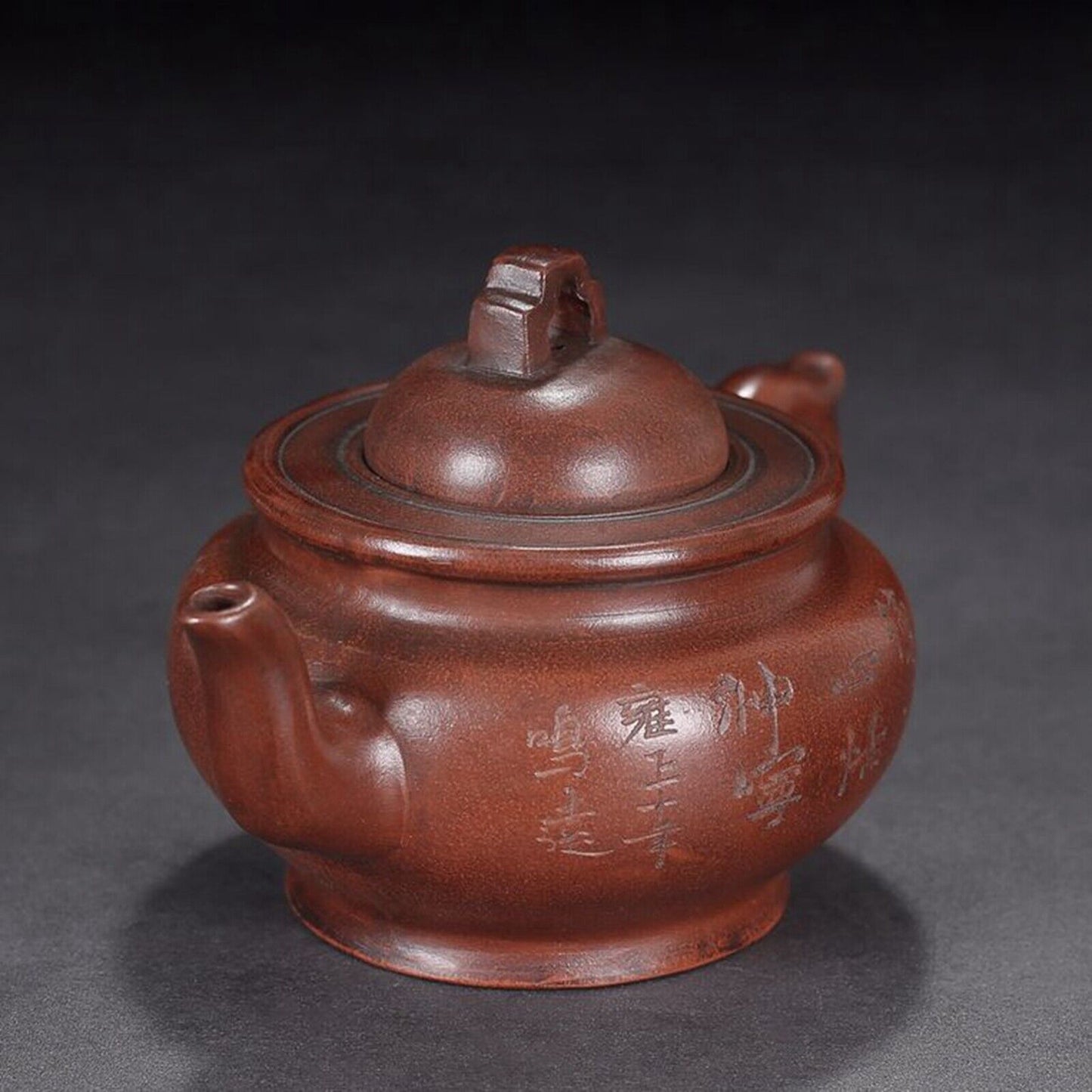 vintage China yixing purple clay teapot zisha ceremony nice plum blossom teaware