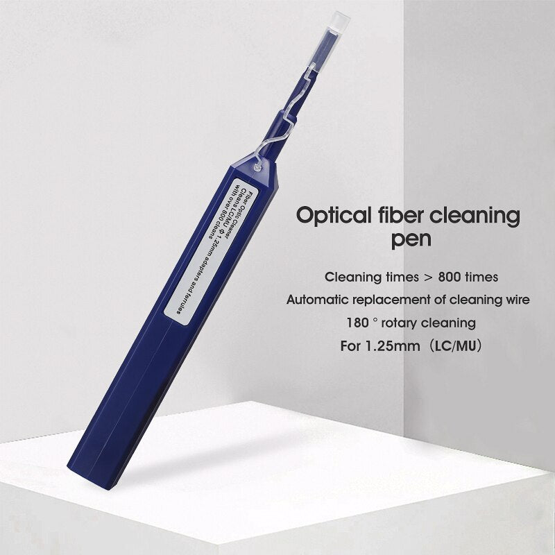 10pcs Fiber Optic Cleaning Kit Set Fiber Optic Cleaning Pen 1.25/2.5 mm