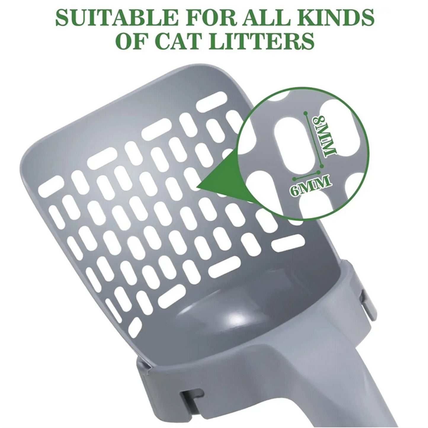 Cat Litter Shovel Scoop for Pet Filter Clean Toilet Cat Supplies Accessory