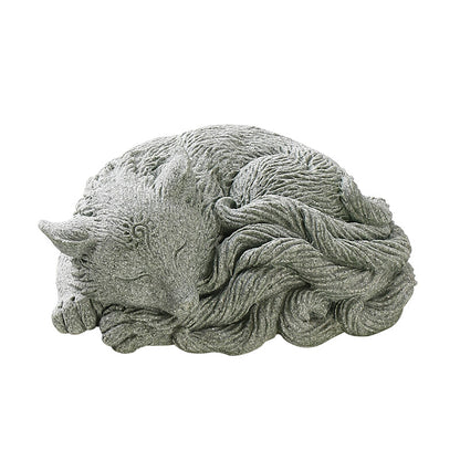 Creative New Chinese Nine Tailed Spirit Fox Tea Pet Decoration