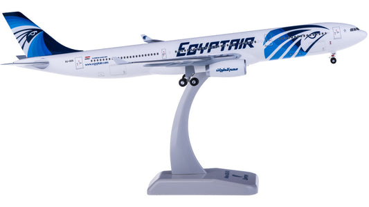 1:200 32CM Hogan EGYPT AIR AIRBUS A330-300 Passenger Airplane ABS Plastic Model