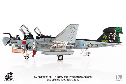 1:72 JC Wing EA-6B PROWLER.U.S.NAVY,VAQ-209 2010 Fighter Diecast Aircraft Model