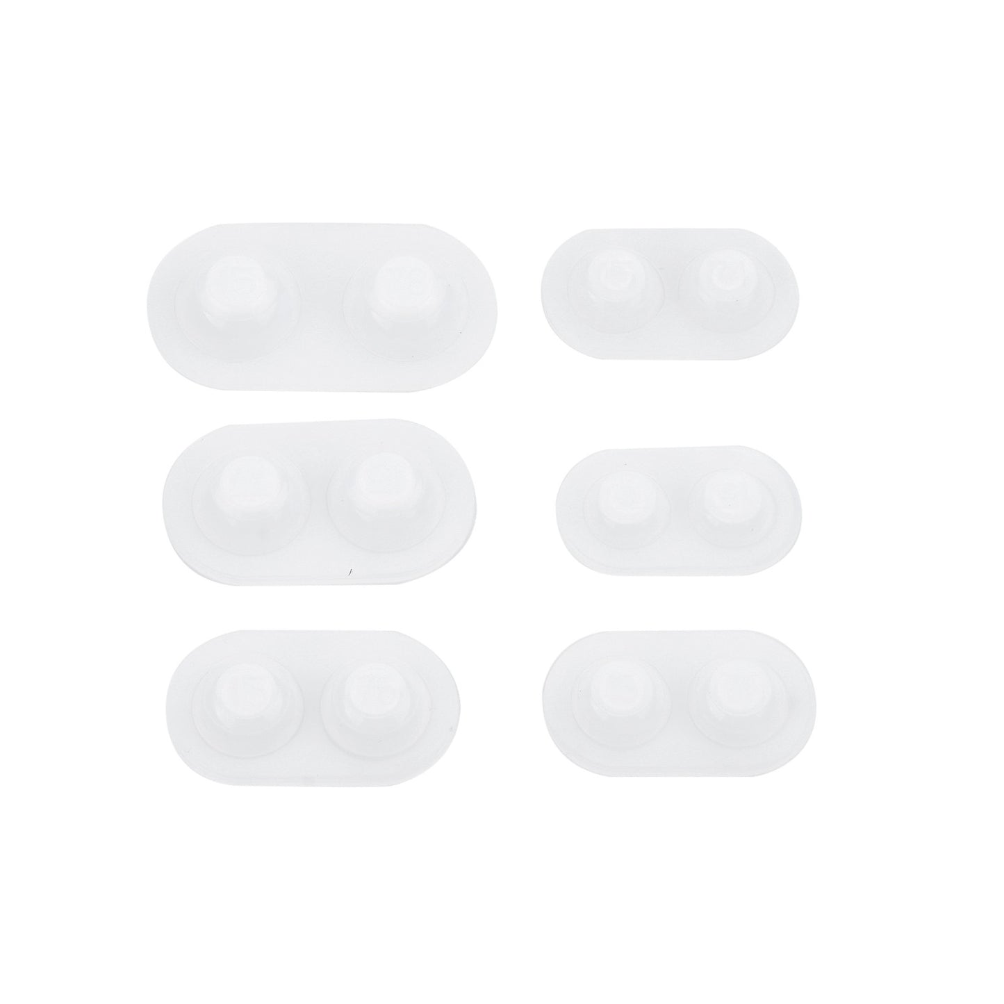 12 Sizes 0.6-2.2cm Multifunctional Clear Silicone Doll Eye Mold Resin DIY Craft