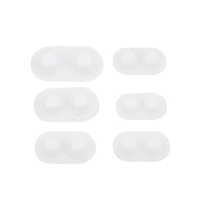 12 Sizes 0.6-2.2cm Multifunctional Clear Silicone Doll Eye Mold Resin DIY Craft