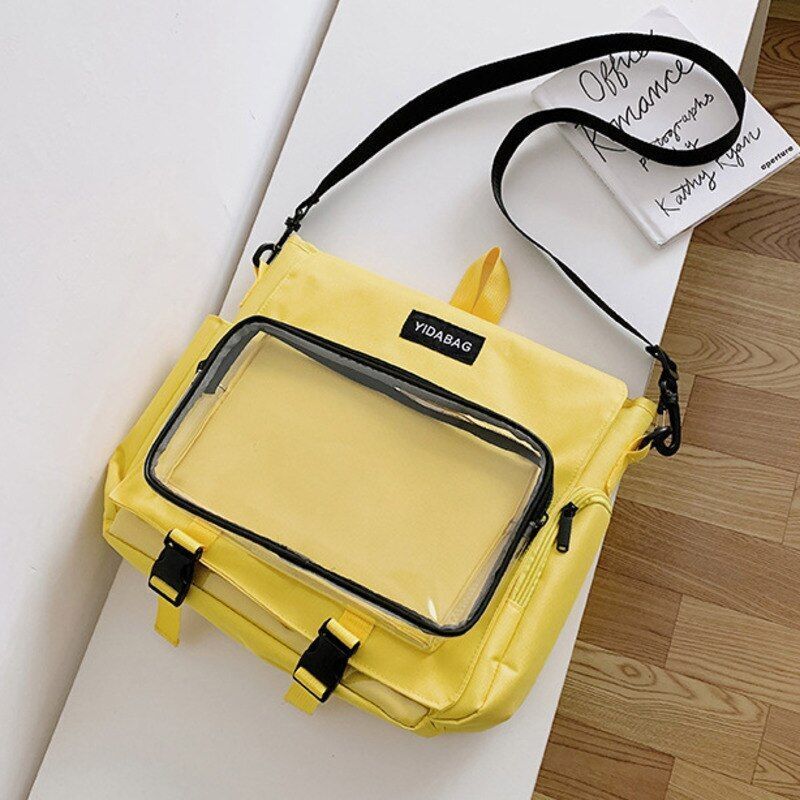 Backpack Clear Pocket Large Transparent Shoulder Bag Traveling 38*8.5*33 CM 1 PC