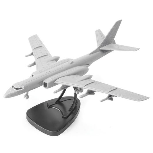 China H-6k Bomber 1:144 Unassembled 4D Military Model Plane Ornaments DIY Model
