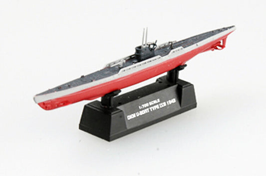WWII German Type IXB U-9B submarine U-boat 1/700 non diecast Easy model ship