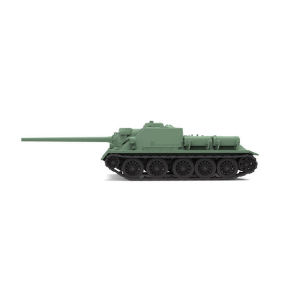 SSMODEL SS144753 1/144 Military Model Kit Soviet SU-100 Tank Destroyer