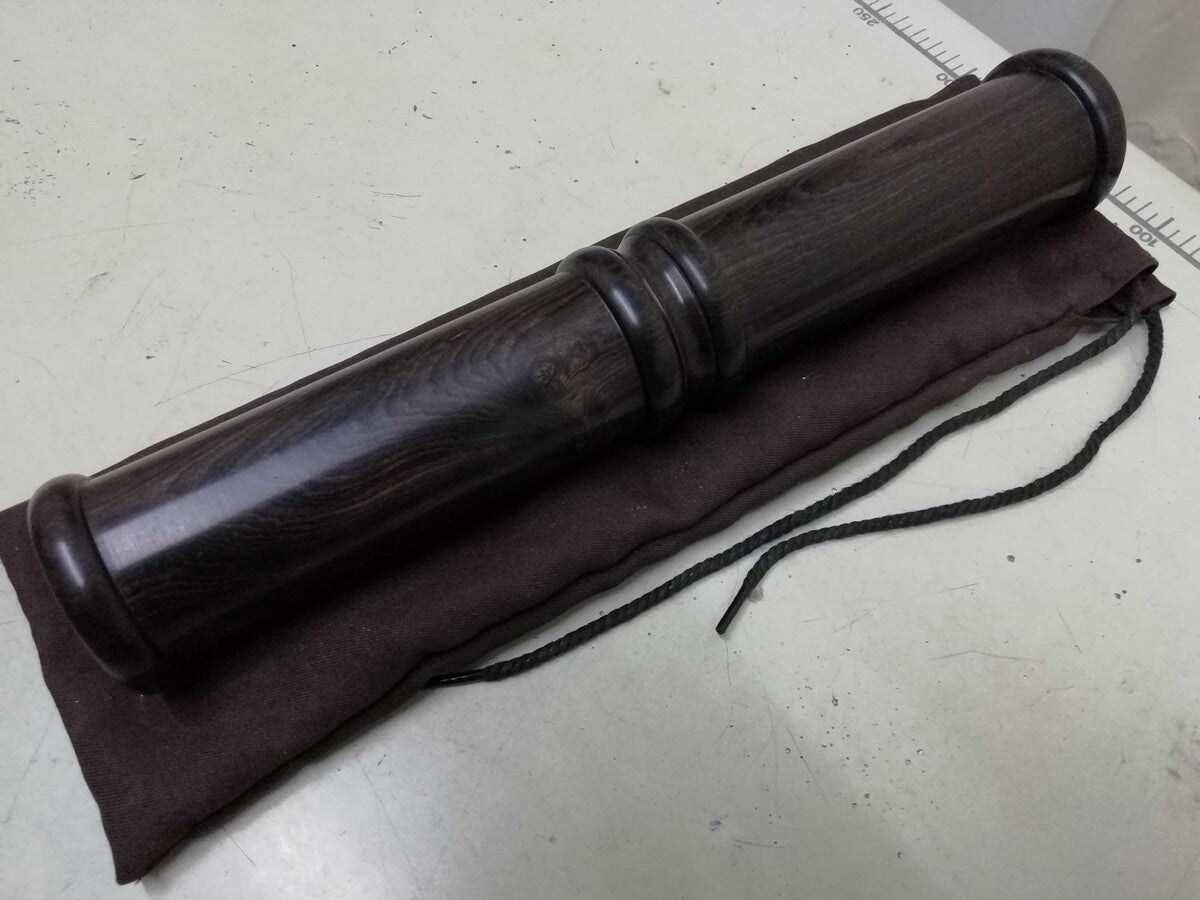 Solid Ebony Wood Tai Chi Wu Shu Ruler Stick Martial Arts Shaolin Kung Fu