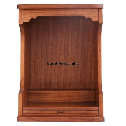 Paulownia Wood Buddhist Altar Butsudan Shrine God Zen House Enshrinement