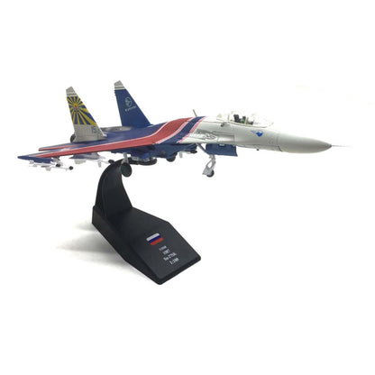 1/100 Russian Fighter Plane Fighter Model for Living Room Gift Collectibles