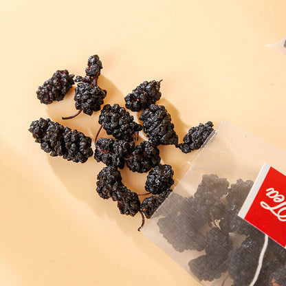 Free Dried Black Mulberry Fruit Infusion Tea Health Tea Bag Tea 60g