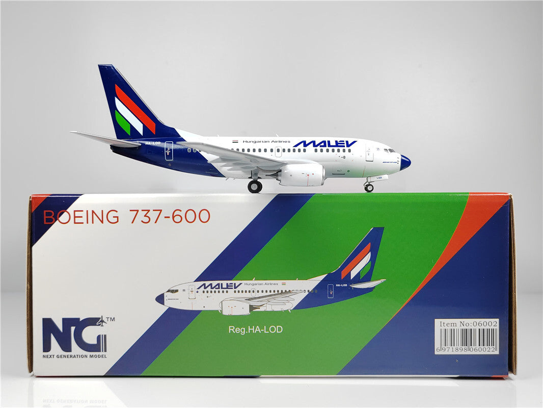 1:200 NG Model Hungarian Airlines B737-600 Airplane Diecast Aircraft Model
