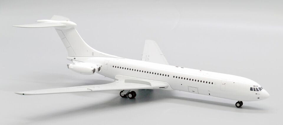 1:200 24CM JC Wings Vickers VC10 Blank Passenger Airplane Diecast Aircraft Model