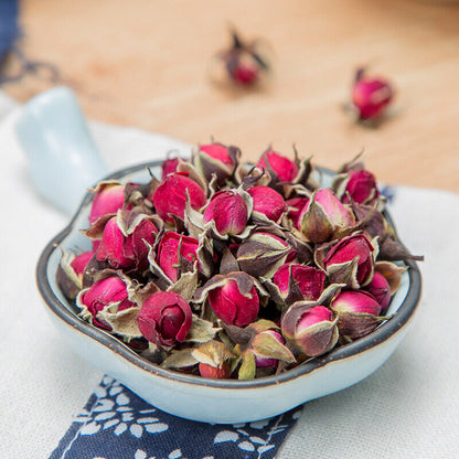 High quality organic empire dry red rose bud tea * rose tea-