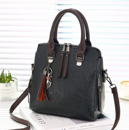 Fashion Women Handbags Shoulder Bag Messenger Crossbody Purse Faux Leather