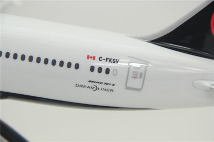 43CM AIR CANADA BOEING 787 C-FKSV Passenger Airplane Resin Aircrarft Plane Model