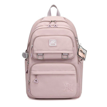 Girls School Bag Backpack Travel Pockets Daypack Schoolbag Women Student