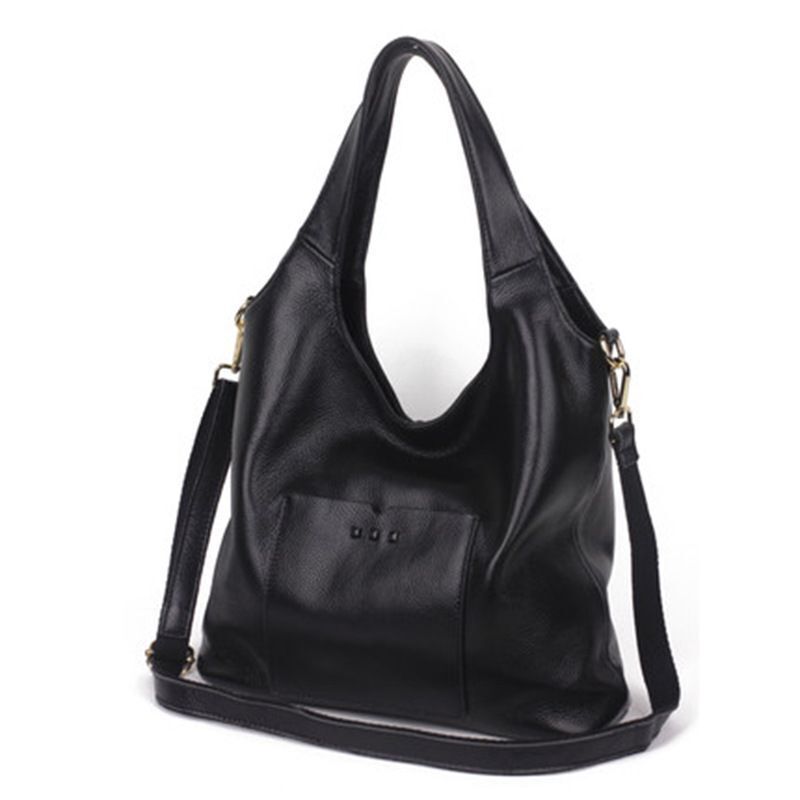 Shoulder Bag Real Cow Skin Genuine Leather Cowhide Crossbody Messenger Purse 1PC