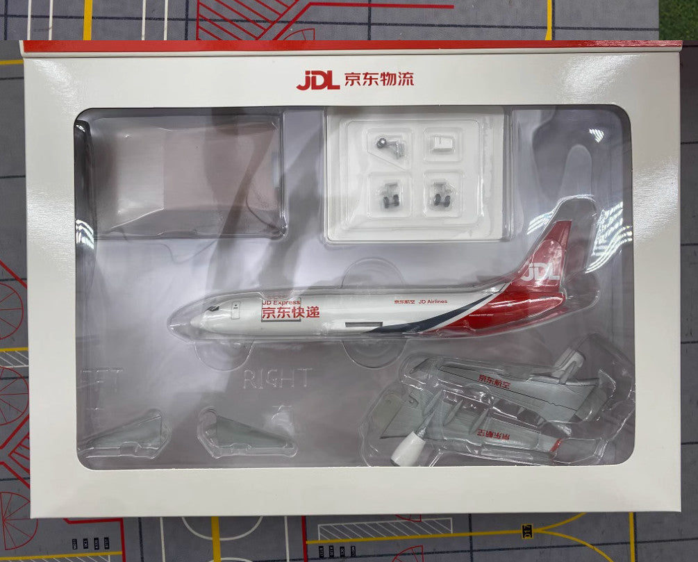 1:200 Hogan JD Airlines Boeing 737-800F Aircraft ABS Plastic Airplane Model