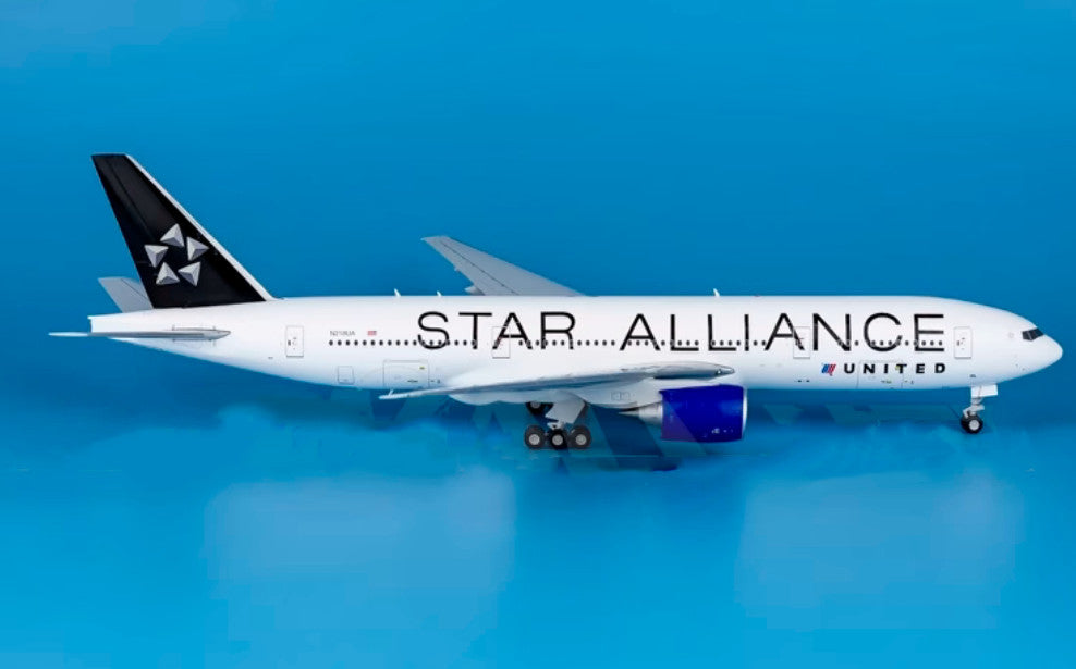 1:200 32CM JC Wings UNITED STAR ALLIANCE BOEING 777-200ER Airplane Diecast Model