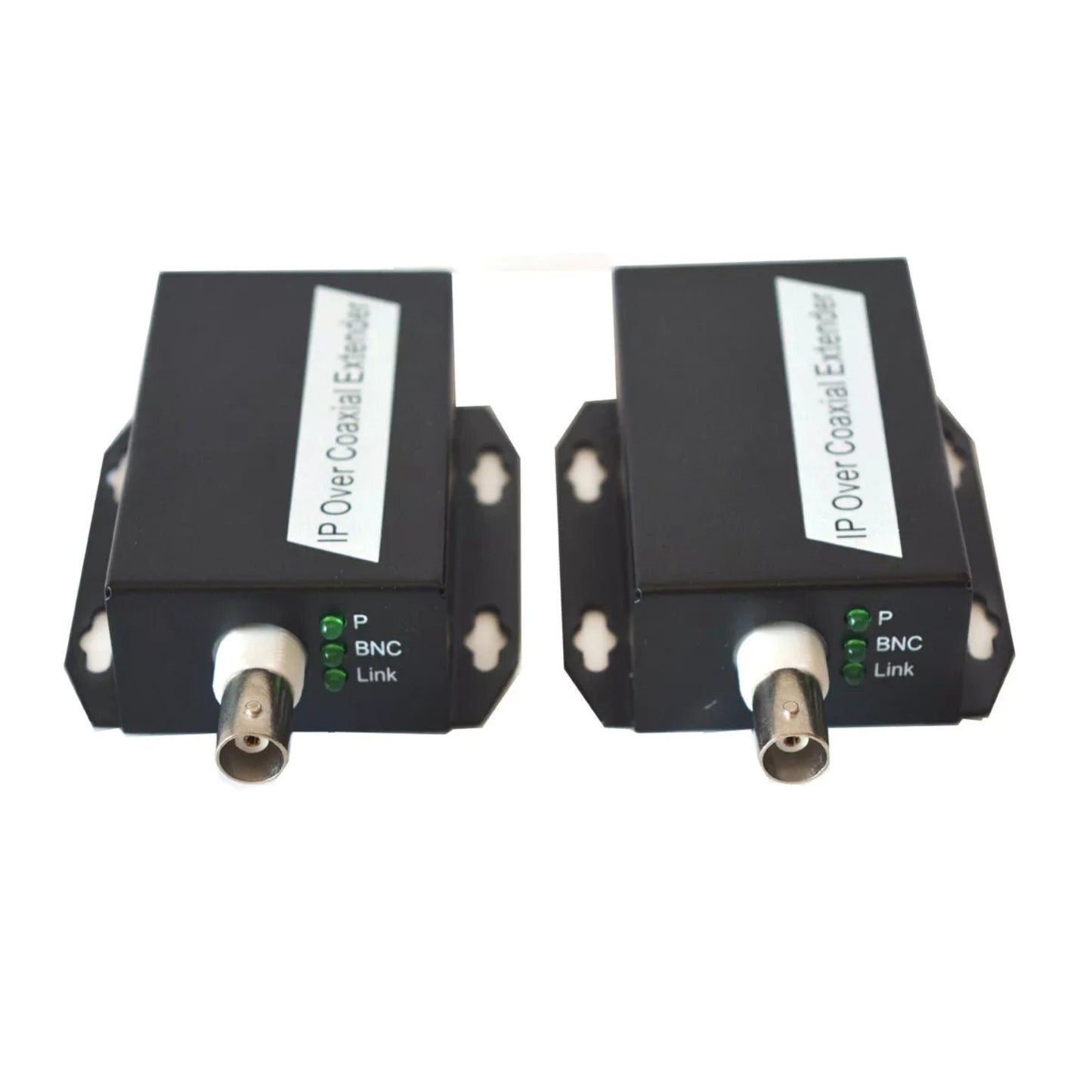 2PCS/Set Durable Metal Network Rj45 BNC IP Over Coaxial Extender Accessories