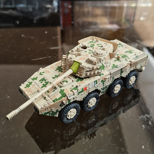 1/72 Chinese Army Type 11 Armored Assault Vehicle Tank Camouflage Finished Model