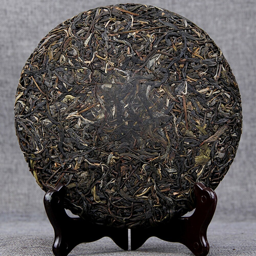 Top Tea Nannuo Mountain Ancient Tree Raw Puer Pure Material Shen Puerh Tea 357g