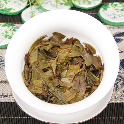 500G Yunnan Jasmine Tea Pu'er Tea Ancient Tree Tea Cake Raw Tea Compressed Tea -