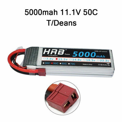 RC Lipo Battery 2S 3S 4S 6S 11.1v 22.2v 5000mah 6000mah 3300mah 2200mah 4200mah