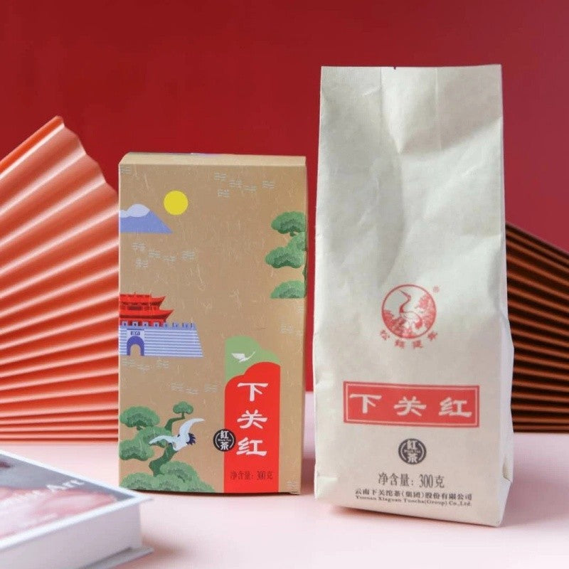 300g Xiaguan Hong Dian Hong Tea Yunnan Black Tea Loose Leaf Dianhong black tea