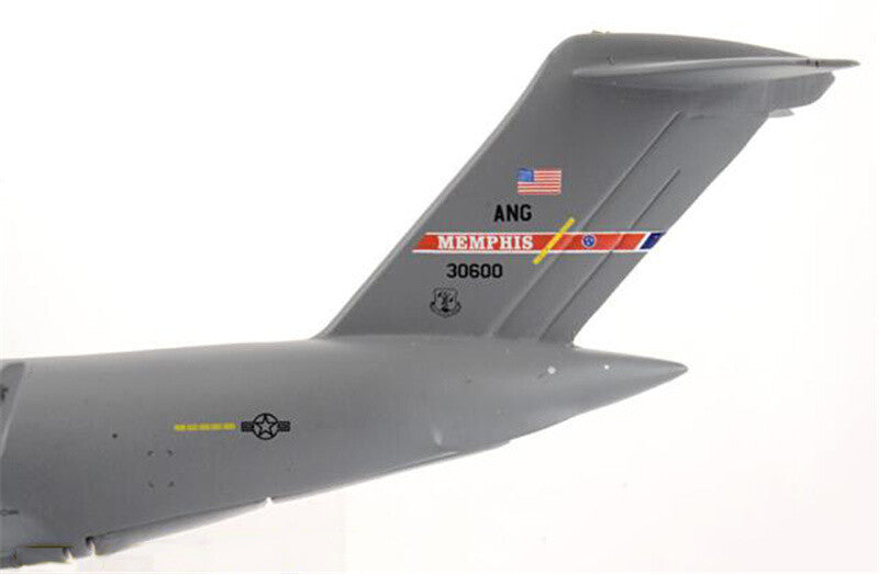 GeminiJets US for boeing C-17A FOR GLOBEMASTER III 93-0600 MEMPHIS 1:400 model