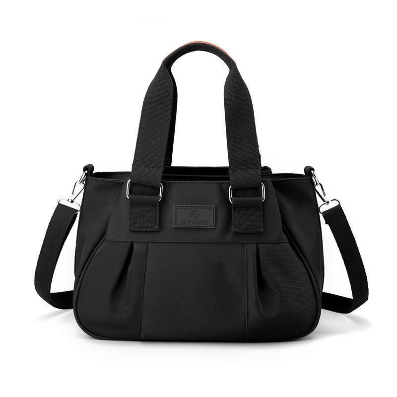 Handbag Waterproof Oxford Tote Nylon Shoulder Bag Large Top-handle Messenger Bag