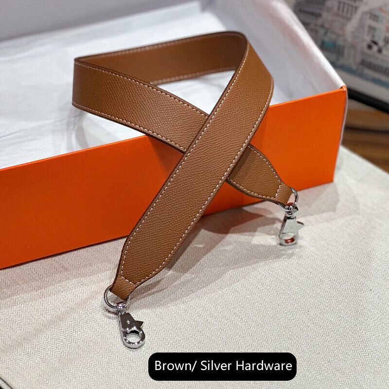 Real Leather Handbag Purse Strap Wide Bag Strap for Shoulder Bag Replacement